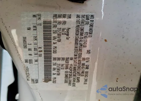 2016 Ford Focus Se из США, поврежденный, VIN 1FADP3F28GL306661